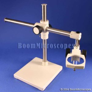 Extra Sturdy Boom Stand for Maximum Versatility and Working Area!
NOTE: MICROSCOPE BOOM HOLDER IS INCLUDED  PLS. CALL FOR SCOPE HOLDER FITTINGS