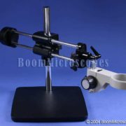 Extra Sturdy Boom Stand for Maximum Versatility and Working Area! NOTE: MICROSCOPE BOOM HOLDER NOT INCLUDED PLS. CALL FOR SCOPE HOLDER FITTINGS