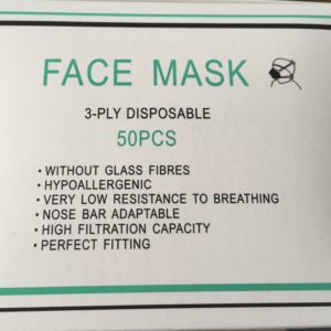 3 Ply Disposable Mask - Ready Stock