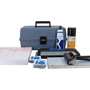 Stainless Steel Slab Basic Portable Fingerprinting Kit