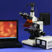 USB computer connected camera included. Computer/Laptop not included.
Shape of microscope camera may vary from what is shown.