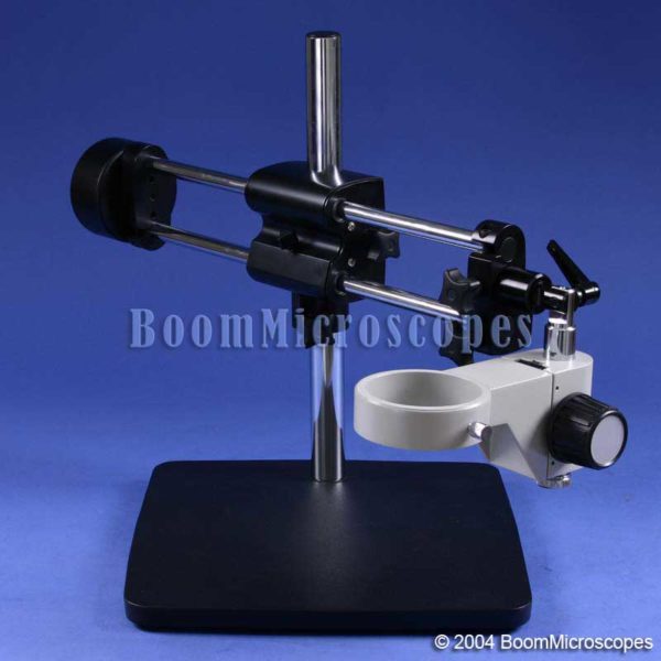 Extra Sturdy Boom Stand for Maximum Versatility and Working Area!
NOTE: MICROSCOPE BOOM HOLDER NOT INCLUDED  PLS. CALL FOR SCOPE HOLDER FITTINGS