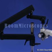 Extra Sturdy Boom Stand for Maximum Versatility and Working Area!
NOTE: MICROSCOPE BOOM HOLDER NOT INCLUDED  PLS. CALL FOR SCOPE HOLDER FITTINGS