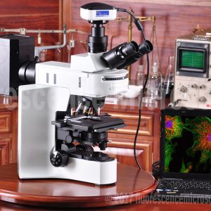 Olympus Model BX41 HBO 100W  Trinocular Head  Fluorite Objective Lenses  Research Grade Upright  Fluorescence Microscope