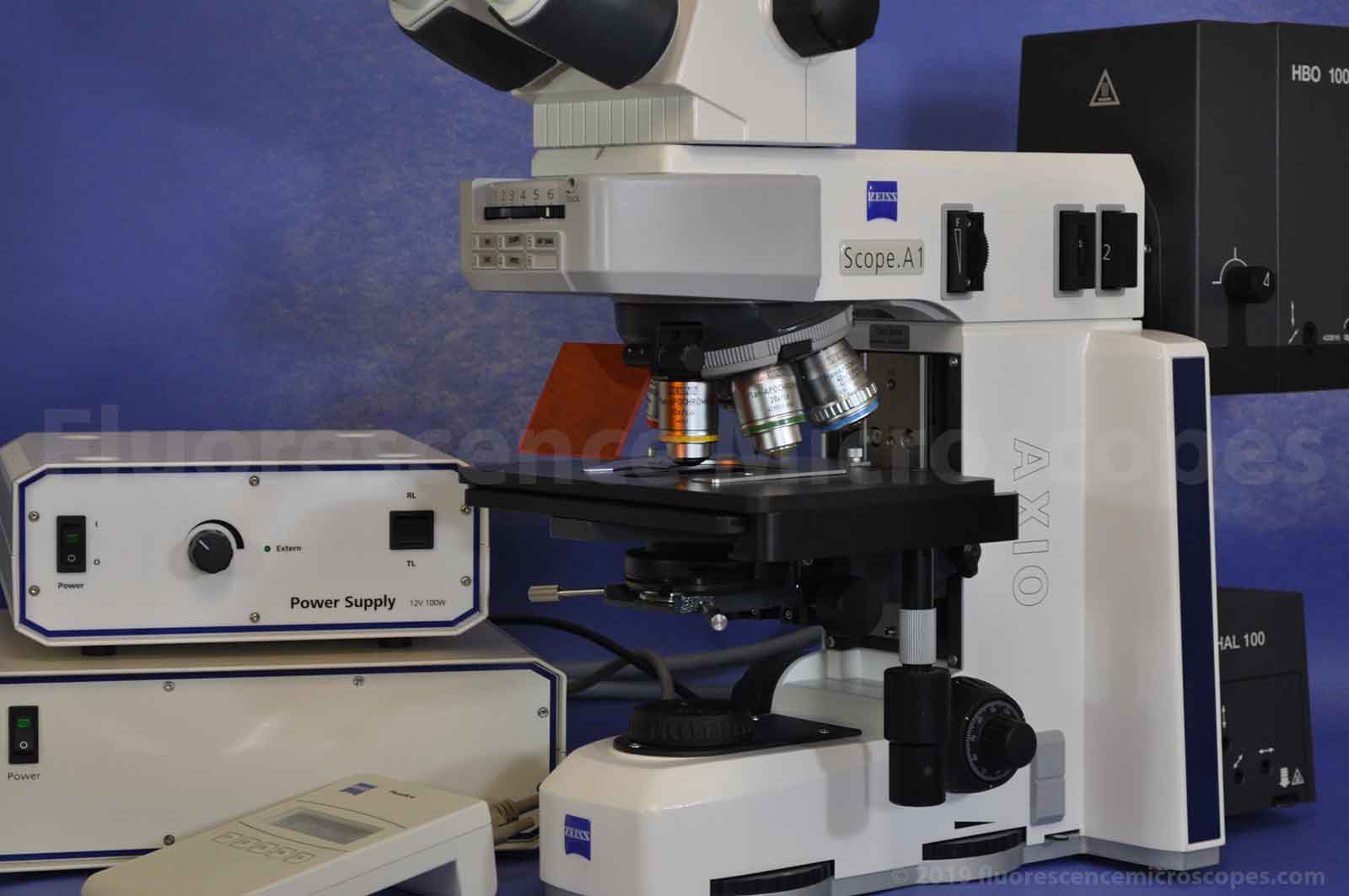 Zeiss AxioScope.A1 Upright Fluorescence Microscope - Image 3