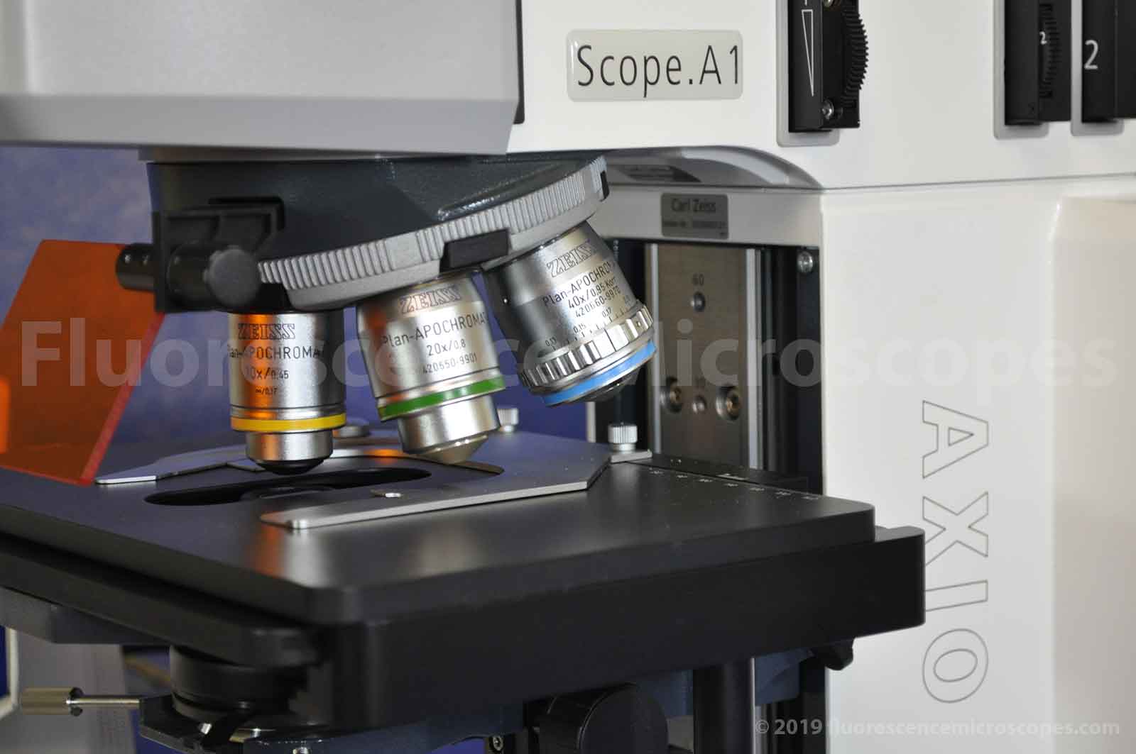 Zeiss AxioScope.A1 Upright Fluorescence Microscope - Image 4