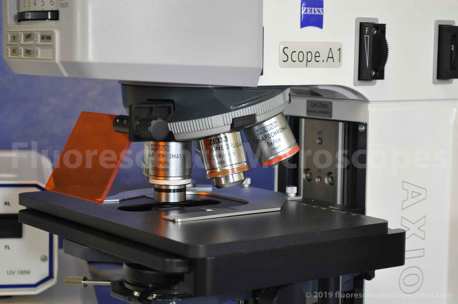 Zeiss AxioScope.A1 Upright Fluorescence Microscope - Image 8